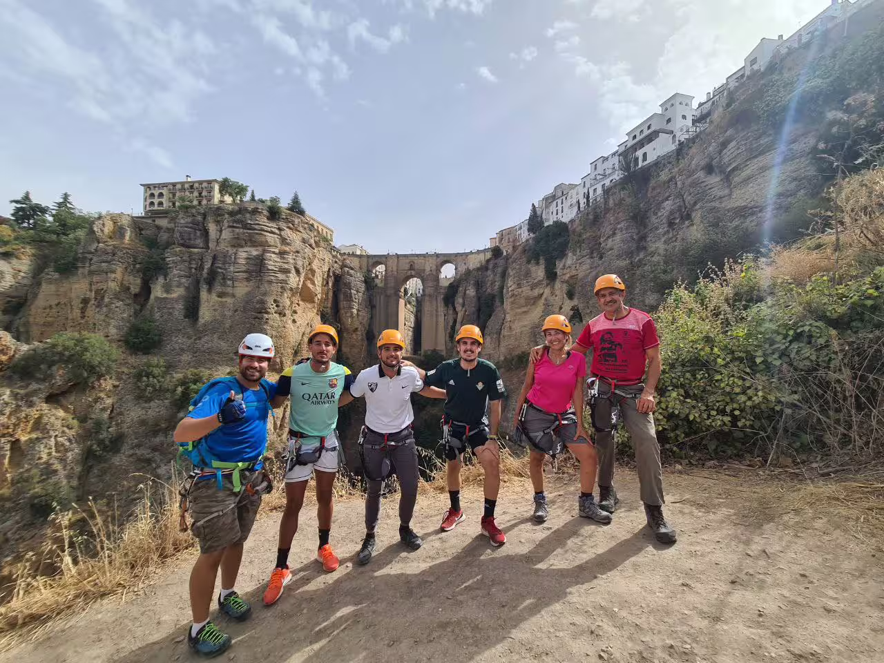 Via Ferrata Guided Tour in Ronda – Tajo de Ronda Climb