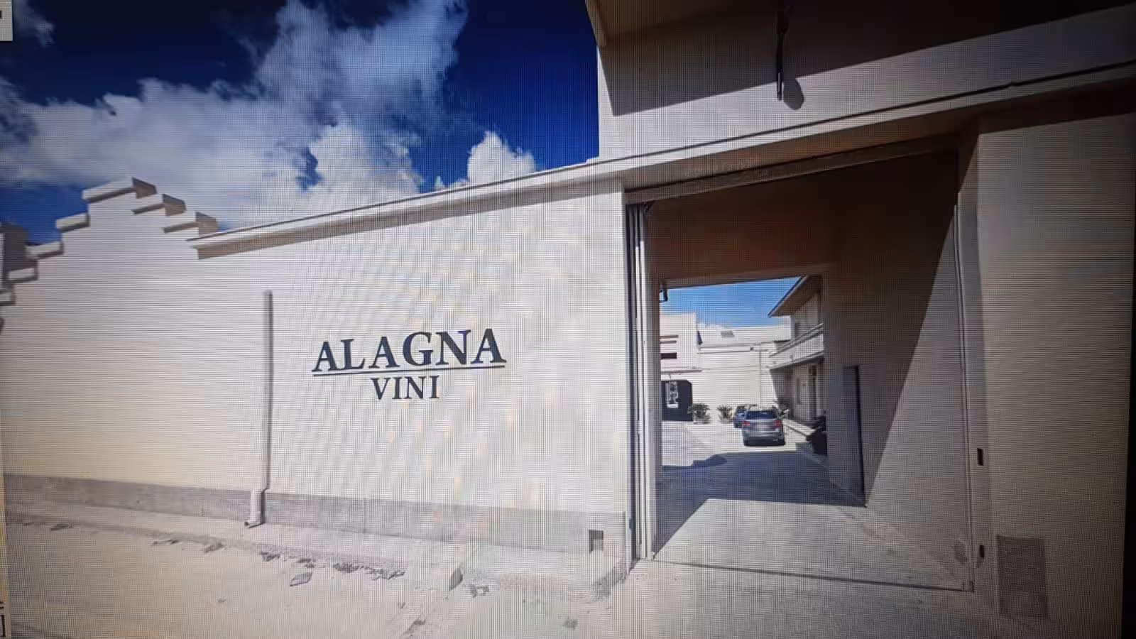 Alagna Vini winery entrance in Marsala, starting point for 7-wine tasting tour with Sicilian dishes