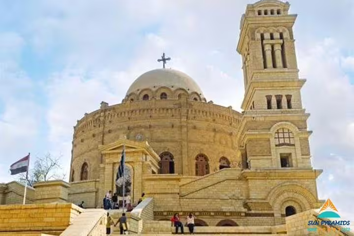 St Mark’s Coptic Cathedral Alexandria, accessible sightseeing on Alexandria to Abu Simbel wheelchair tour package