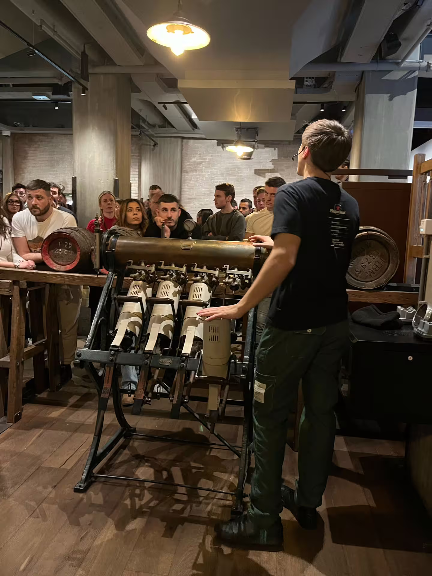 Guided tour at the Heineken Experience in Amsterdam