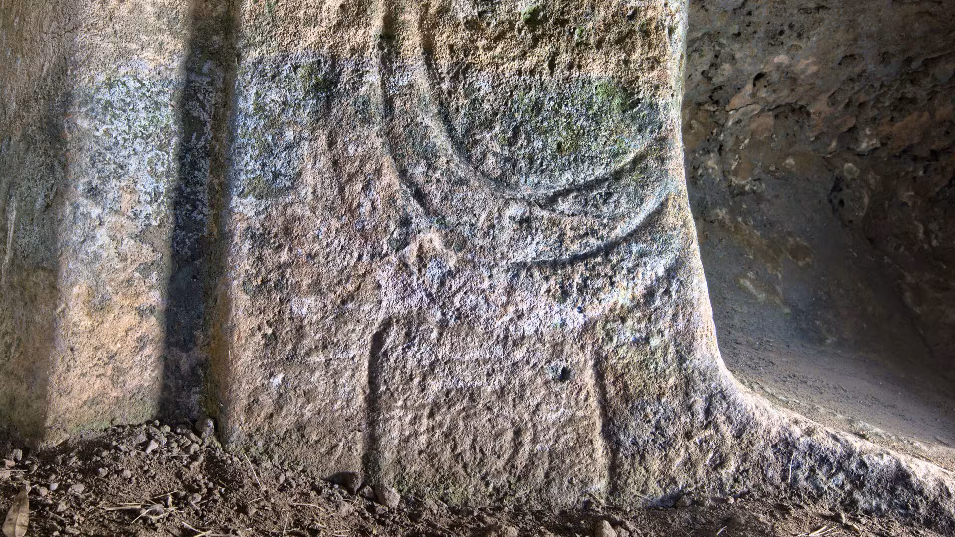 Discover intricate carvings on stone surfaces at Anghelu Ruju Necropolis, Alghero, revealing prehistoric artistry with audio guides.