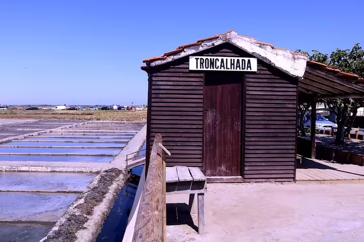 Rustic Troncalhada hut at Aveiro's salt fields, a highlight of the Porto to Aveiro half-day tour.