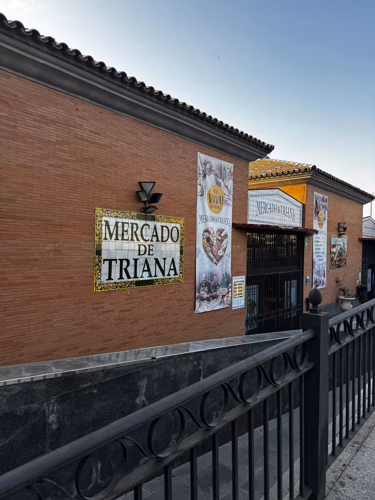 Barrio Triana sign in Seville, a traditional neighborhood