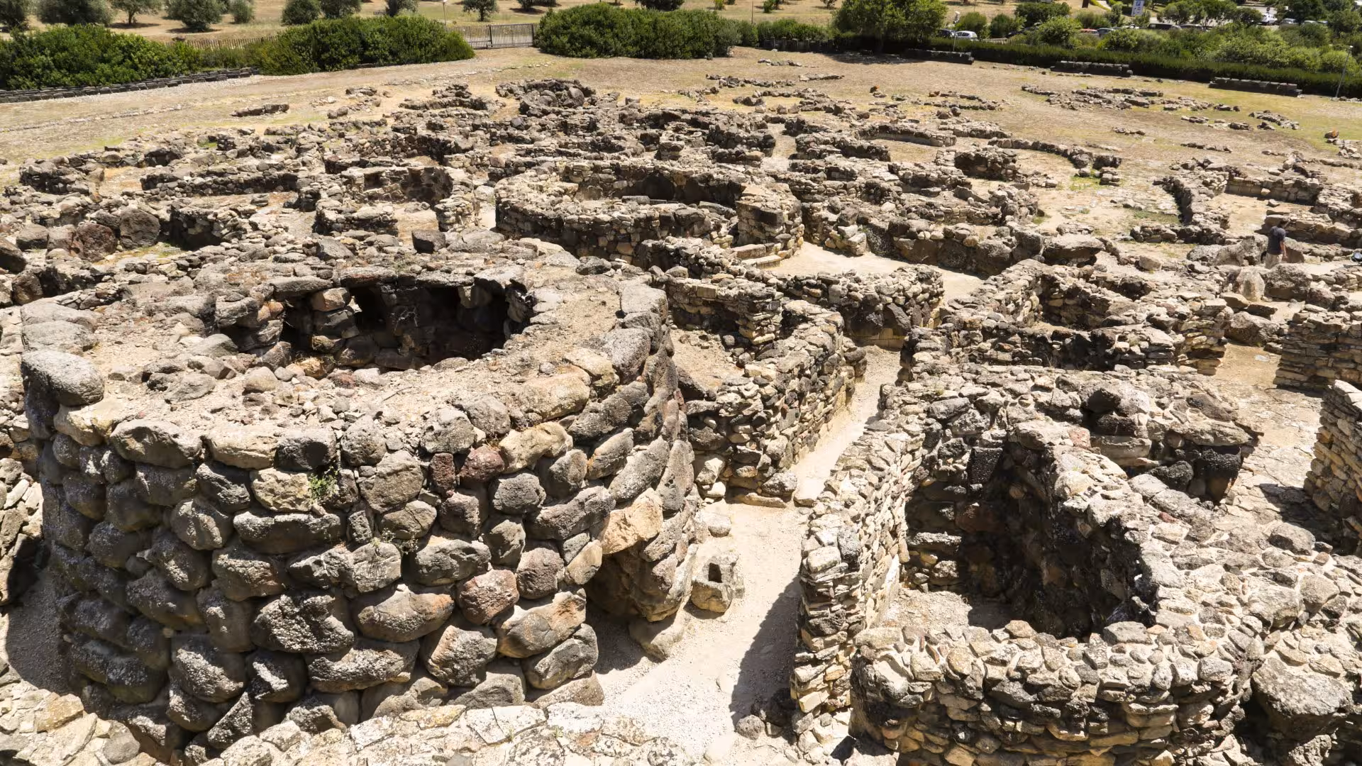 Discover the intricate stone structures of Barumini's Su Nuraxi, showcasing ancient Sardinian architecture and history.