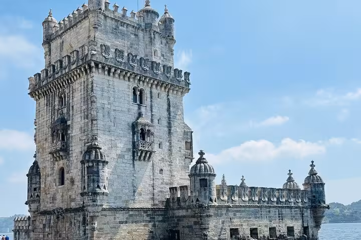 Explore the iconic Belém Tower with its stunning Manueline architecture on a private tour in Lisbon.