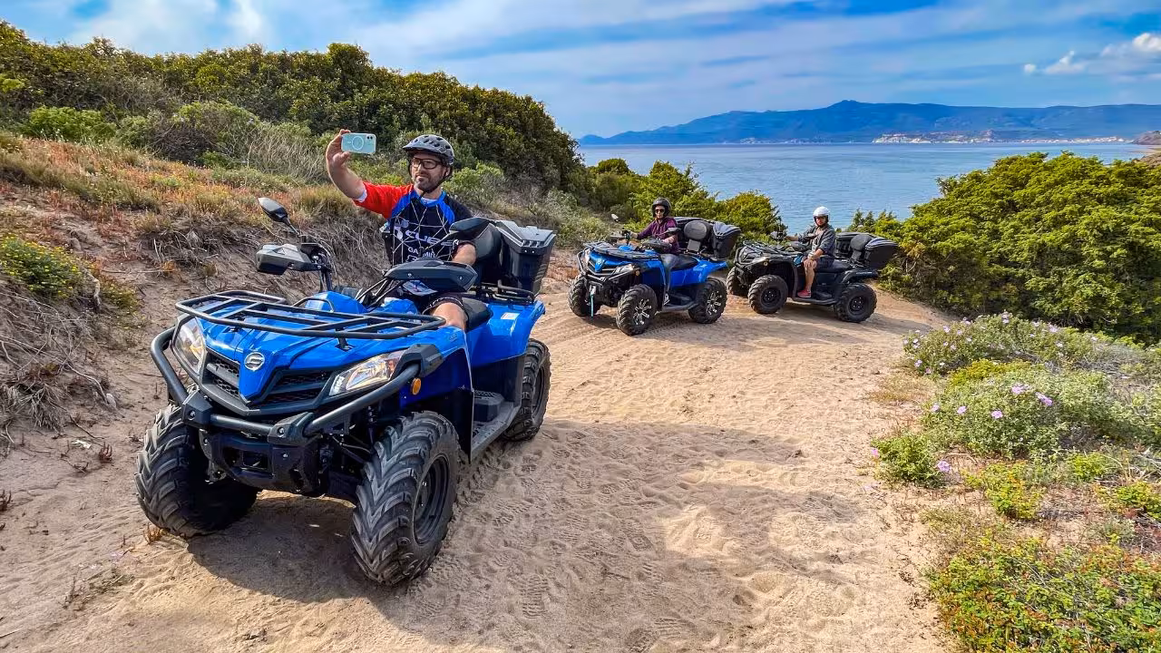Capture unforgettable moments on a Bosa ATV tour with stunning coastal backdrops and exhilarating off-road adventure.
