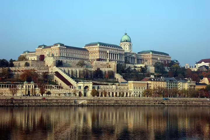 Buda Castle and Royal Palace panorama across the Danube, highlight of a Budapest private tour with a local
