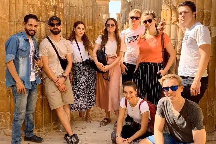 Small group with guide at ancient Cairo site on 2-day tour including Coptic Cairo, Citadel and Grand Museum