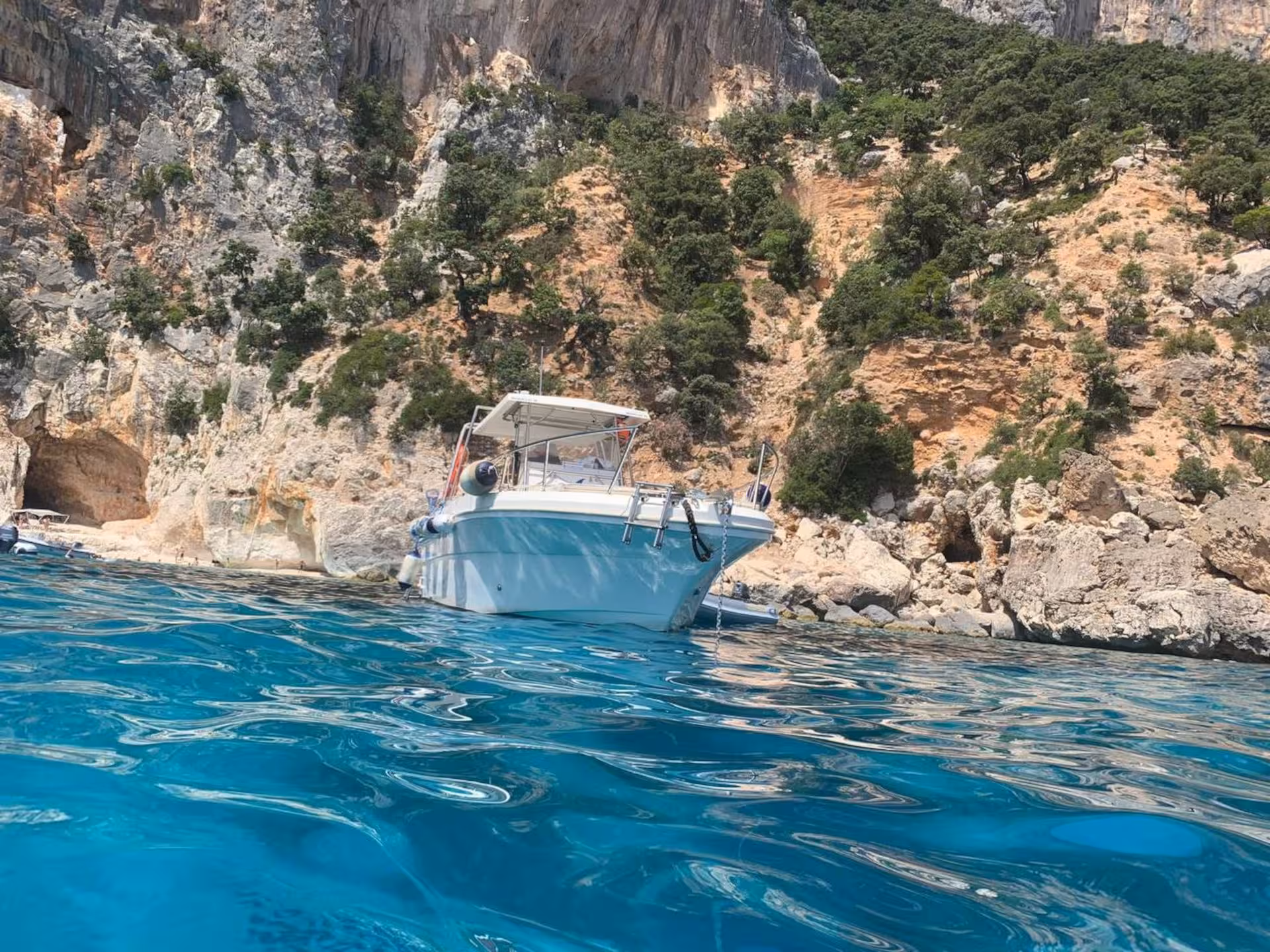 Discover the breathtaking Gulf of Orosei on a boat excursion from Cala Gonone, surrounded by turquoise seas and cliffs.