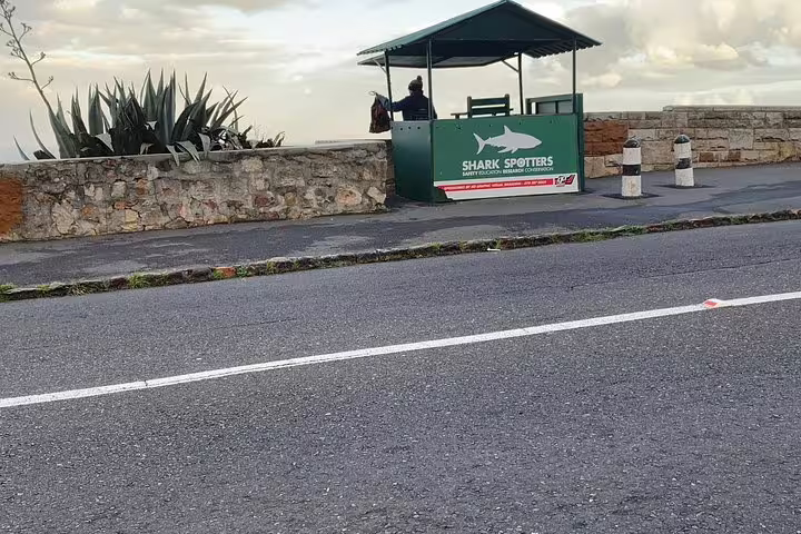 Shark spotters lookout point along the scenic drive on the Cape of Good Hope tour from Cape Town.