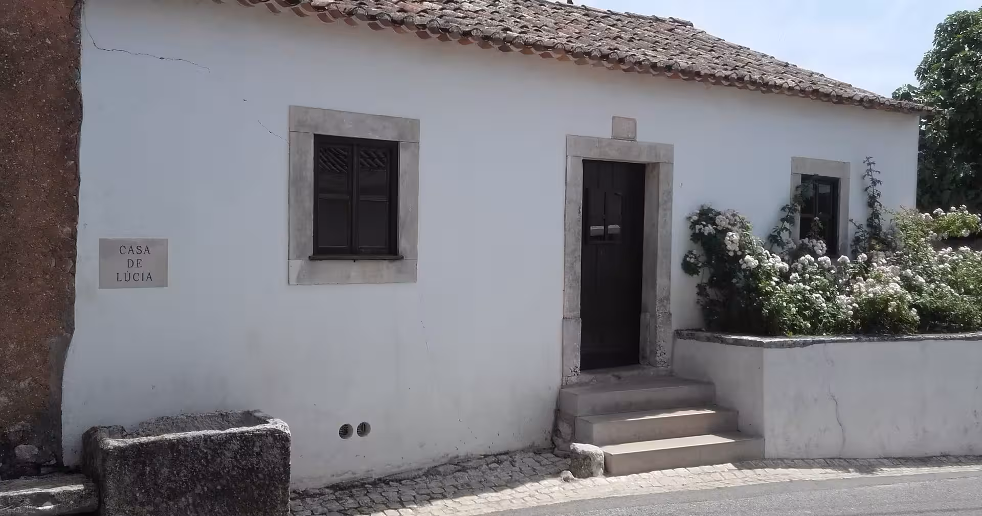 Casa de Lúcia in Aljustrel village near Fátima, visited on Lisbon to Fátima half-day spiritual and history tour