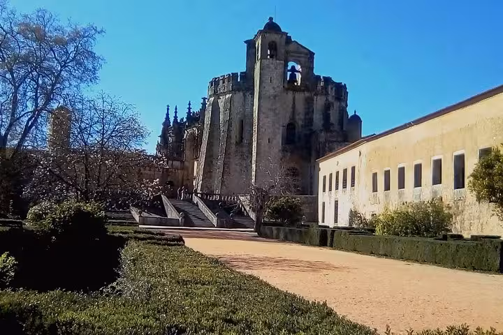 Discover the architectural beauty of the Convent of Christ, a must-see on your Templars private tour.