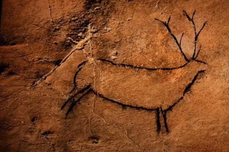 Explore ancient deer rock art at El Castillo Caves, a key attraction for prehistoric tours in Cantabria, Spain.