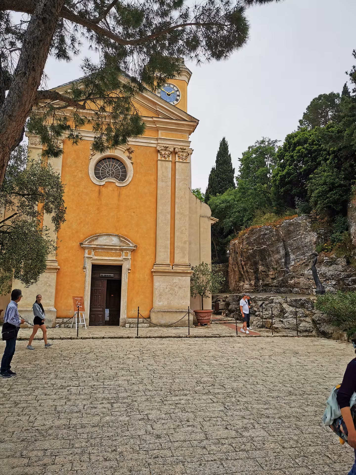 Chapel in Eze village on a private Marseille shore excursion day trip to Nice, Eze and Monaco on the French Riviera
