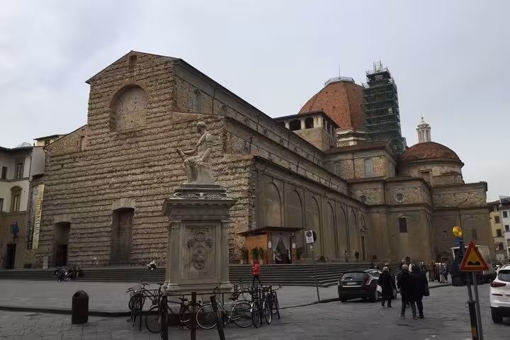 Historic basilica in Florence, a key landmark on the Wine Windows Walk with wine tasting tour.