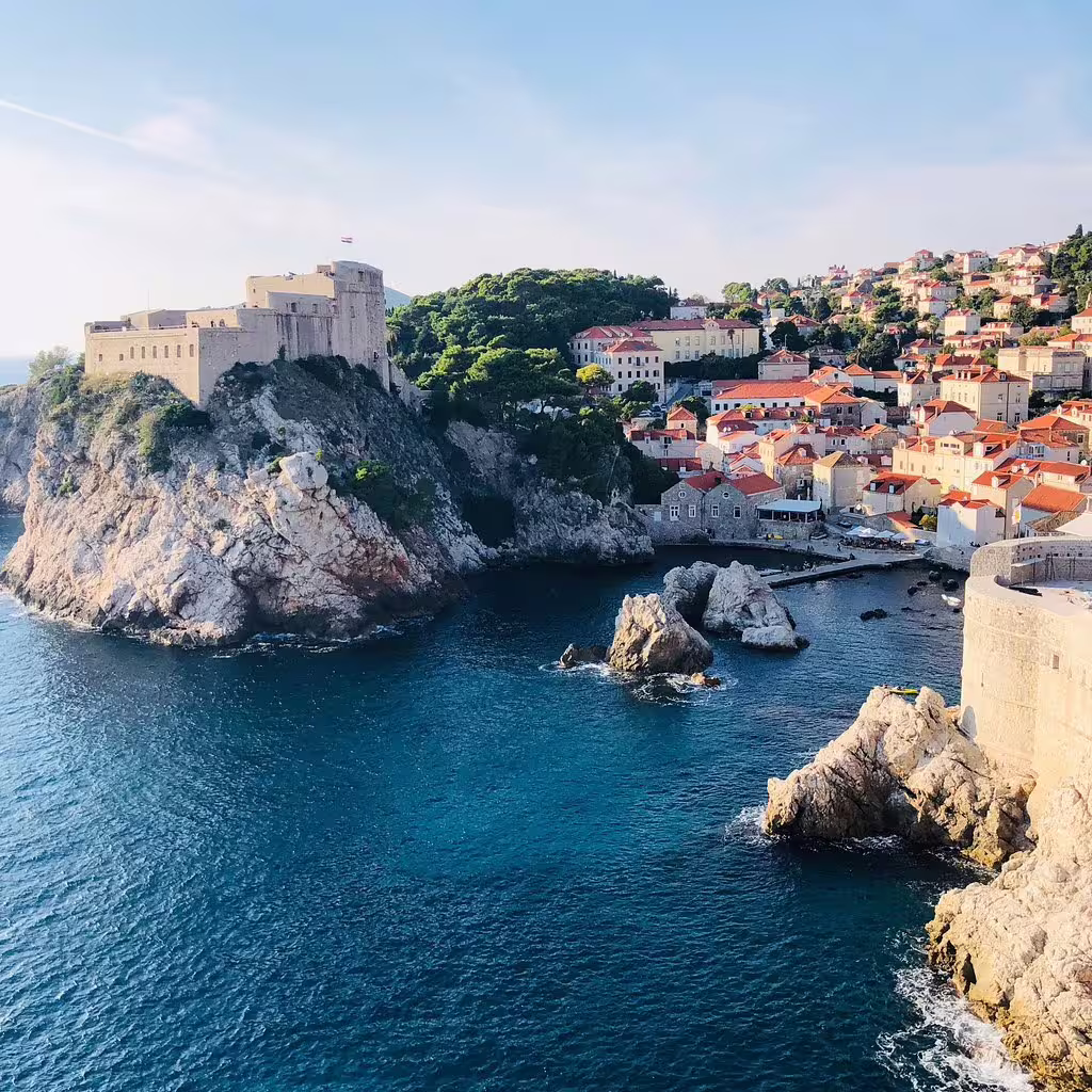 Fort Lovrijenac above Dubrovnik coast, a Game of Thrones King’s Landing stop on the Lokrum tour