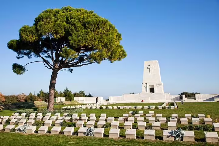 Gallipoli Peninsula WWI memorial and cemetery on private day trip from Istanbul, ANZAC history tour stop