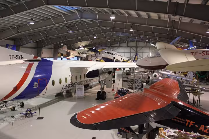 Discover aviation history with vintage aircraft displays in Akureyri, perfect for aviation enthusiasts visiting Iceland.