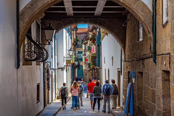 Stroll through the charming medieval streets of Guimarães on a guided half-day tour from Porto.