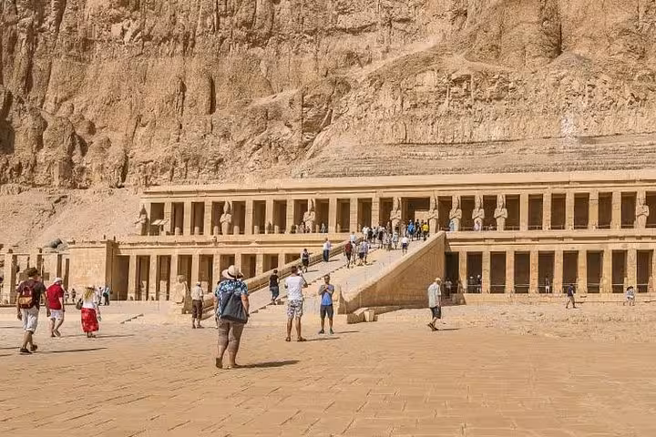 Hatshepsut Temple at Deir el-Bahari, Luxor day tour from Hurghada, Safaga, El Gouna and Soma Bay