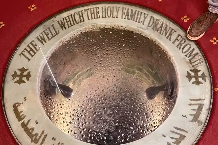 Well of the Holy Family at Abu Serga Church in Old Cairo, a Coptic Cairo hidden gems pilgrimage stop