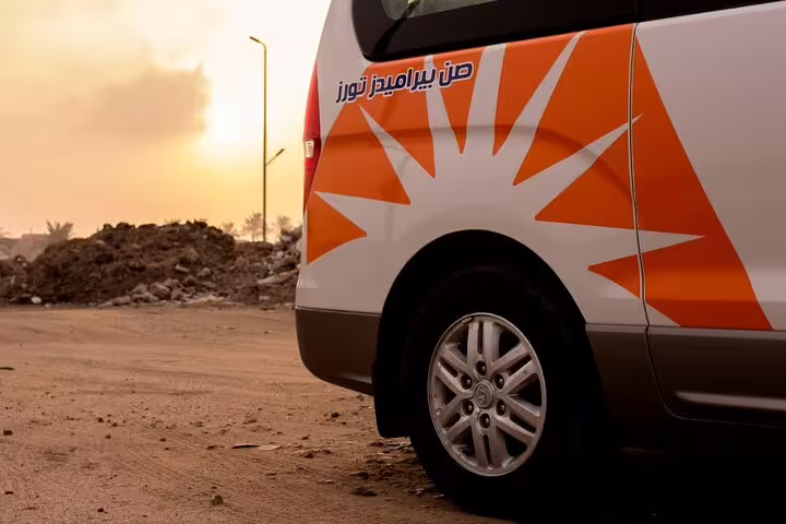 Private transfer van for Hurghada Airport pickup, comfortable door-to-door ride to hotel in Hurghada