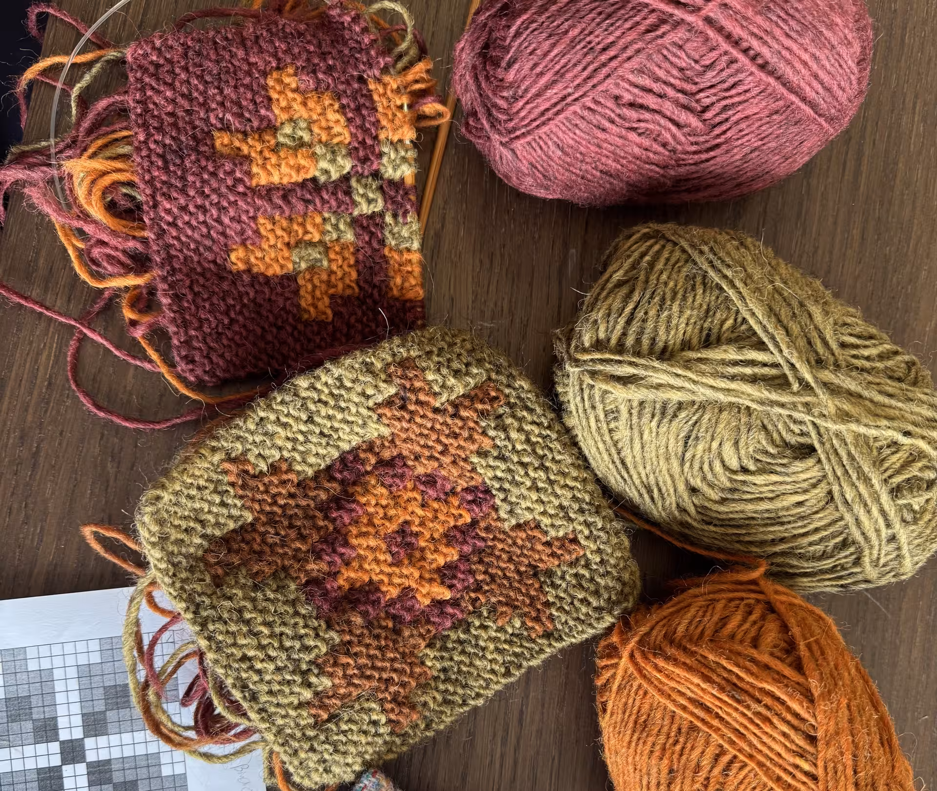 Colorful Icelandic yarn and knitting patterns highlight creative projects on the Iceland Winter Knitting Tour.