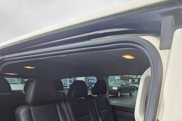 Spacious interior view of a transfer vehicle, ideal for comfortable travel from Keflavik Airport to Reykjavik.