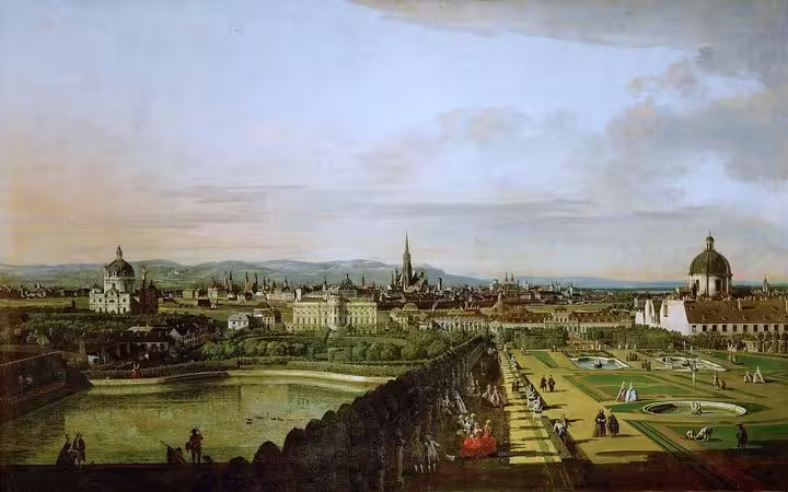 Panoramic view of Vienna's historic skyline, ideal for a private Kunsthistorisches Museum tour experience.