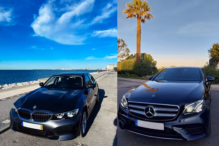 Luxury private car transfer for Lisbon wine tour, premium all-inclusive wine and food tasting experience