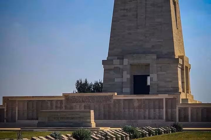 Lone Pine Memorial at Gallipoli Peninsula, key stop on Istanbul to Anzac Gallipoli daily guided tour