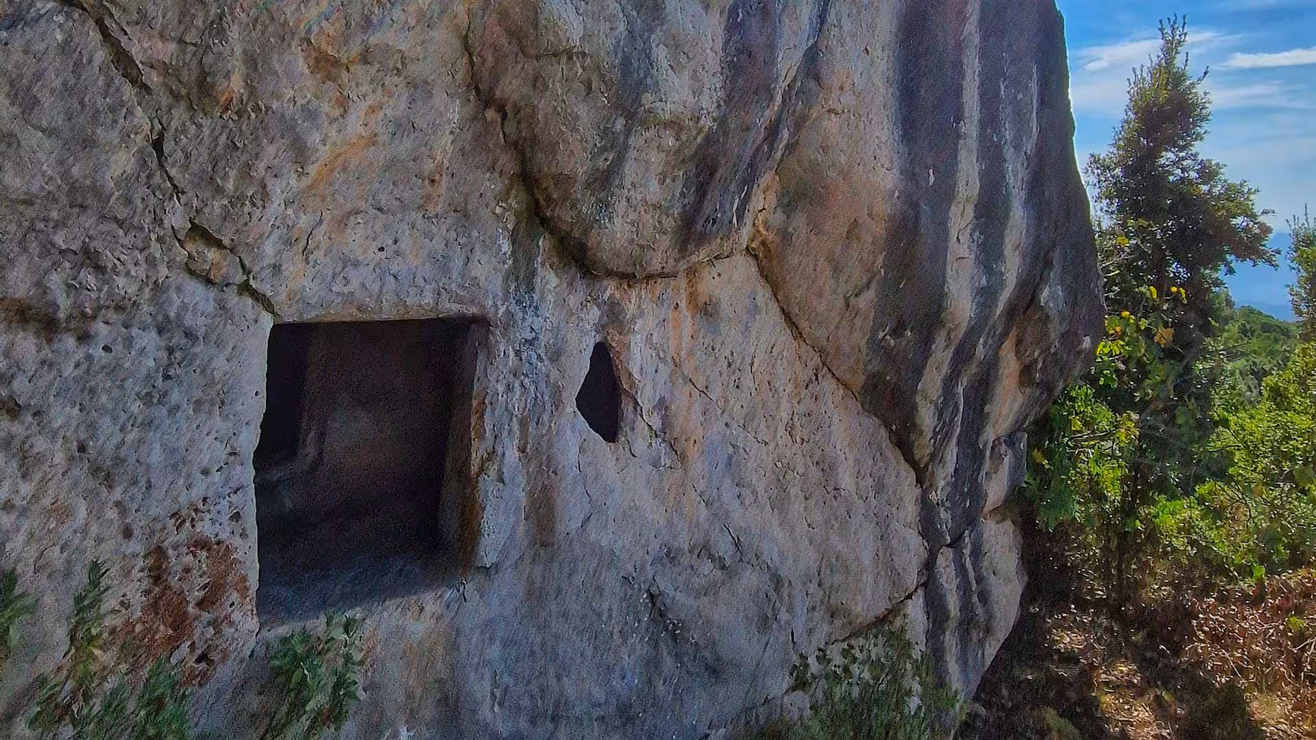 Explore ancient rock formations on the Lula: Montalbo hiking trail, offering a unique blend of history and nature.