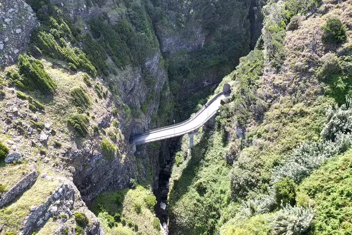 Explore Madeira's stunning landscapes on a full-day private 4x4 adventure, featuring breathtaking views and rugged terrains.