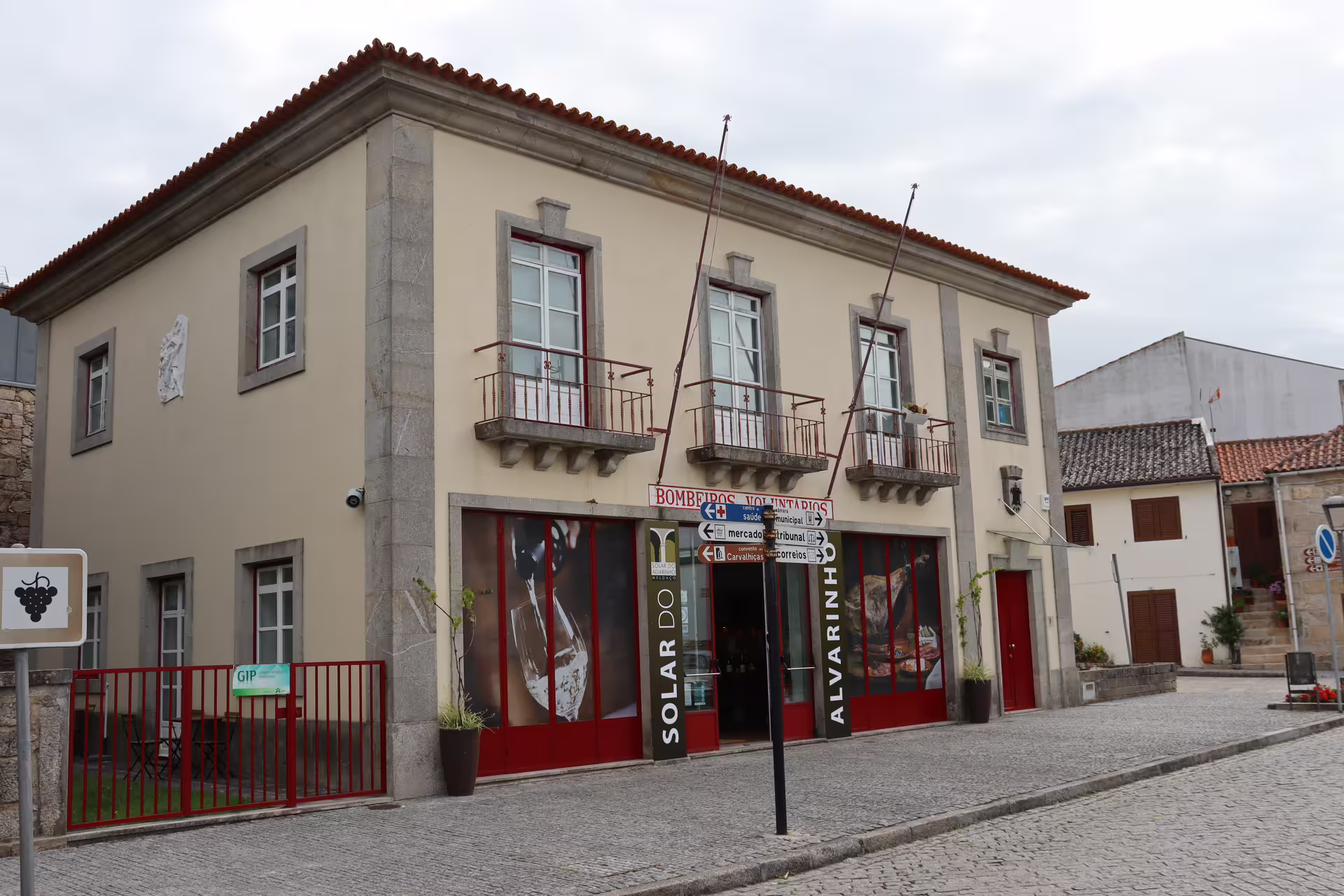 Historic building in Melgaço, Portugal, showcasing the Alvarinho wine culture, perfect for private tours exploring the region.