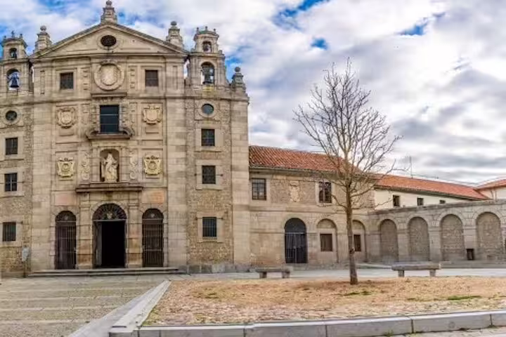Monasterio de la Encarnación facade in Ávila, a highlight on the half-day private minivan tour