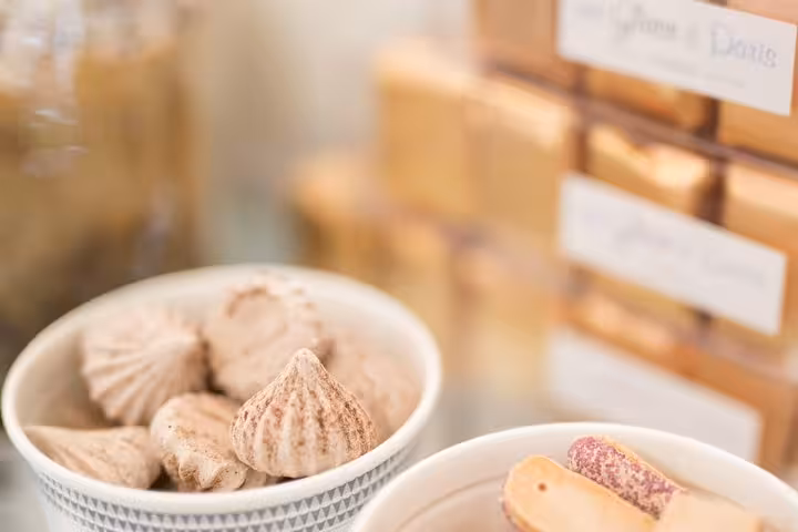 Delightful selection of French pastries on the Montmartre Private Food Tour with a gastronomy expert.