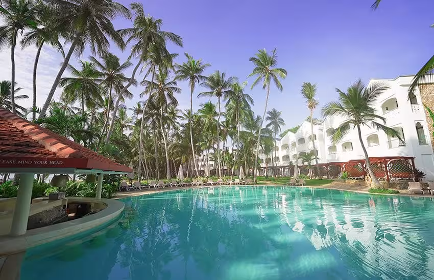 Poolside at the coast
