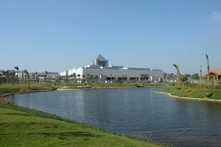 Exterior view of the National Museum of Egyptian Civilization on El-Sokhna Port to Cairo private tour