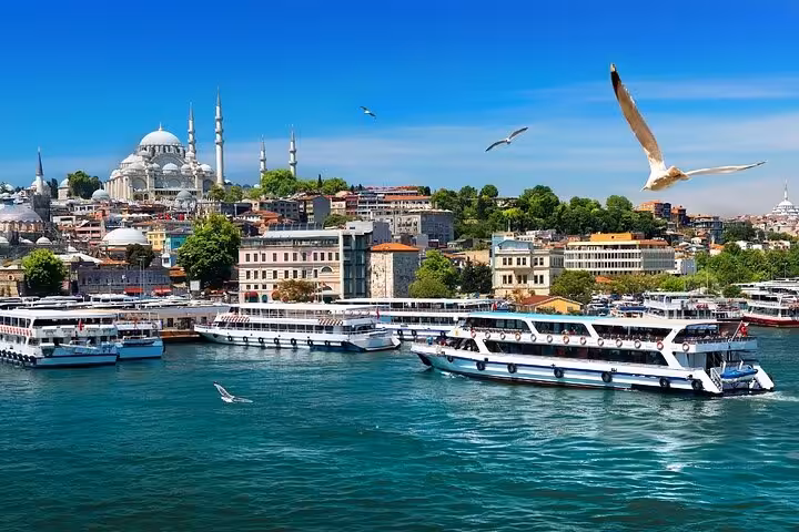 Pamukkale white travertine terraces with turquoise thermal pools on a 7 day 6 night express Turkey tour