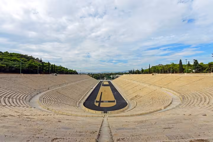 Visit the historic Panathenaic Stadium, a must-see on your private Athens shore excursion.