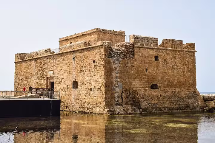 Paphos Medieval Castle on the harbor, a highlight of the Paphos and Western Cyprus sightseeing tour