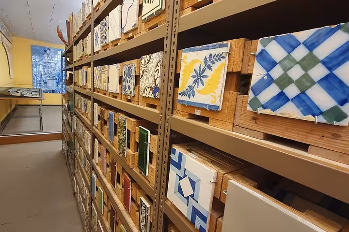 Explore Porto's vibrant ceramic tile collection on a guided city hall walking tour for an authentic cultural experience.