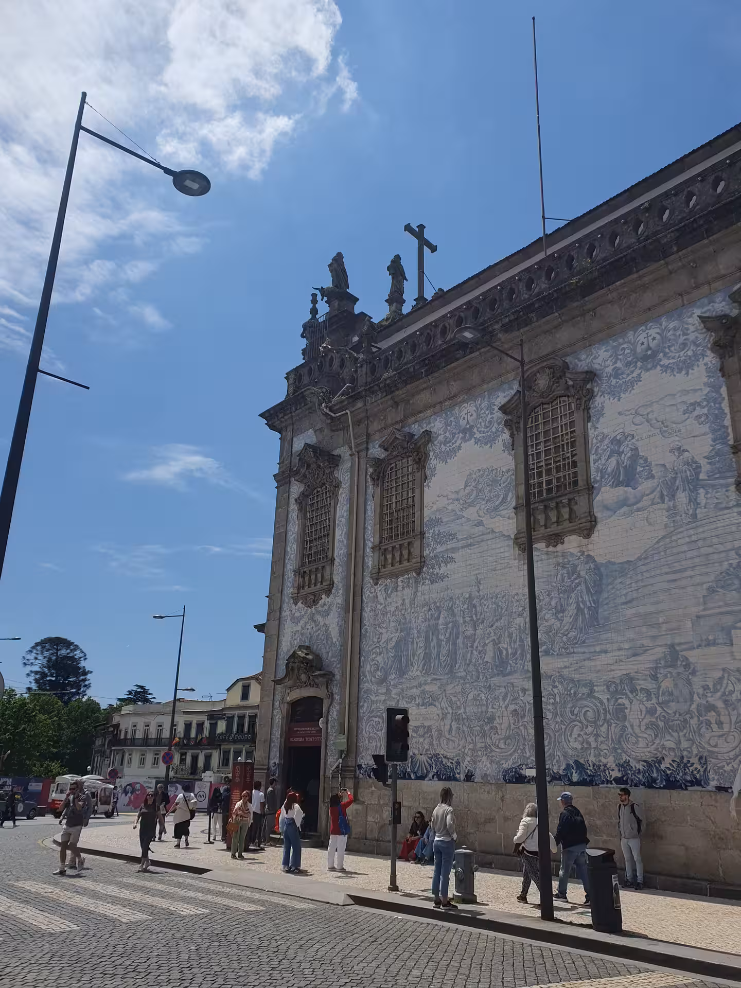 Admire Porto's historic church with stunning blue tiles, a key highlight on the Portugal hidden stories journey.