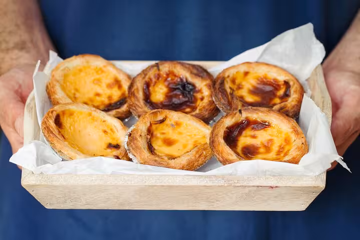 Savor traditional Portuguese pastéis de nata during your private Sintra, Belém, and Cascais adventure.