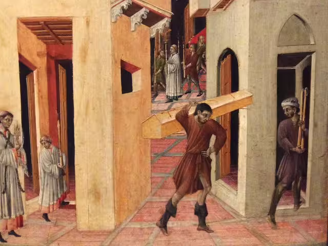 Witness a dynamic medieval town scene on a private art historian-led tour at the Gallery of the Academy of Fine Arts.