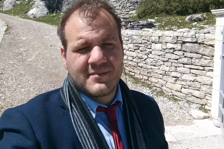 Professional driver for airport welcome transfer service, meet and greet chauffeur for private arrivals