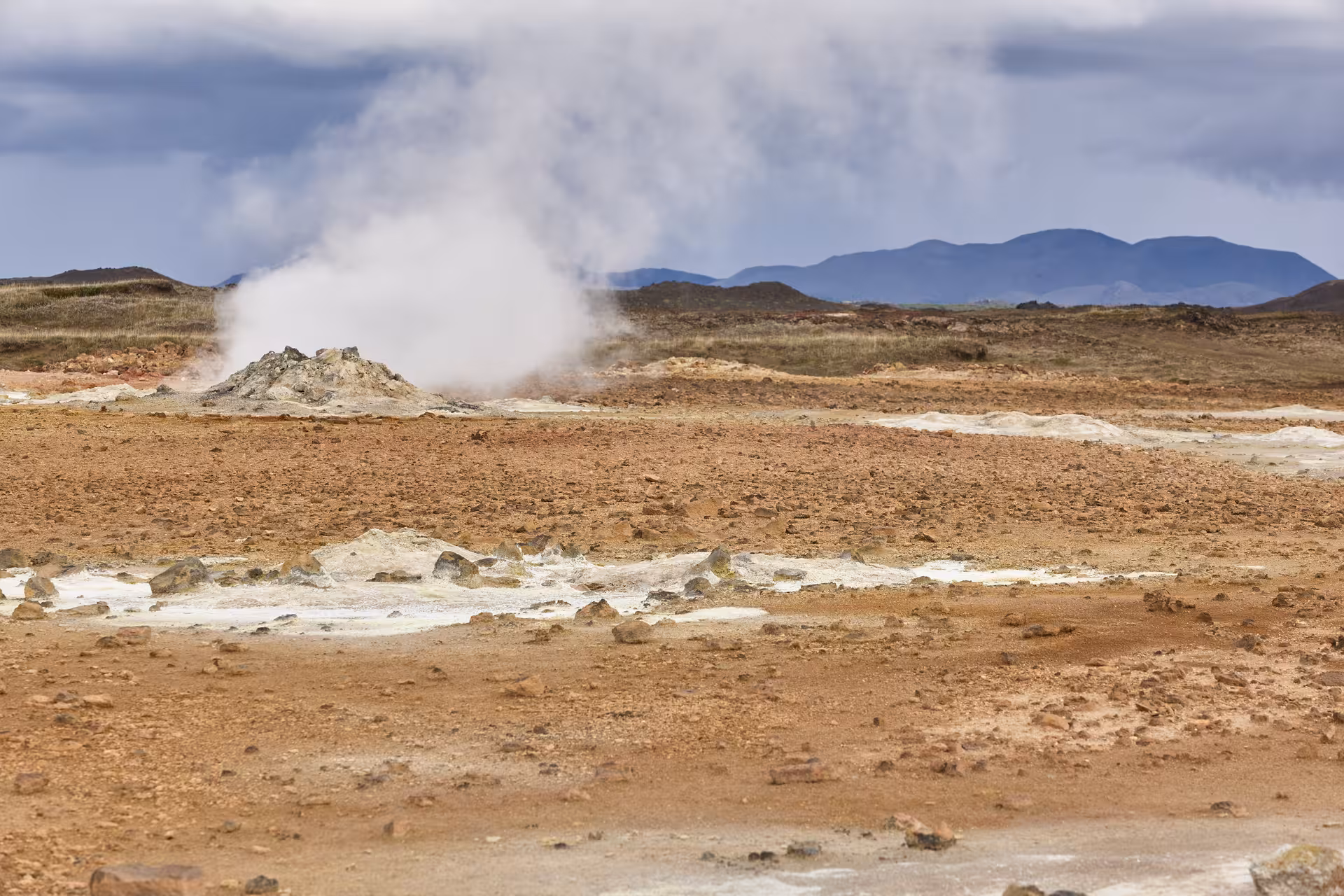 Witness geothermal wonders on the Reykjanes Peninsula with steaming vents and rugged volcanic landscapes.