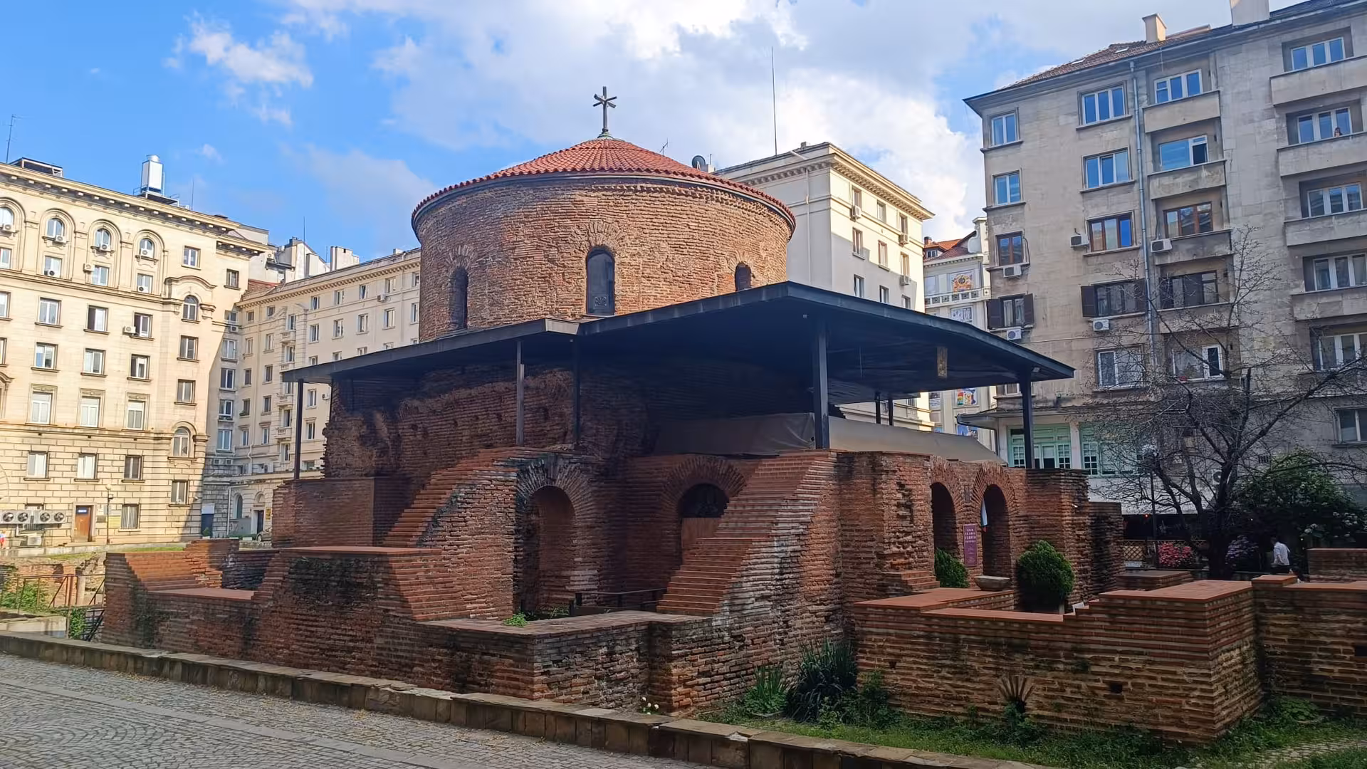 Explore the ancient Rotunda of St. George in Sofia, Bulgaria, a highlight of the Balkan Express tour.