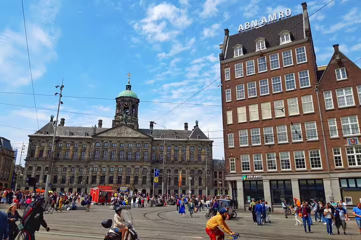 Royal Palace at Dam Square in Amsterdam, the Netherlands