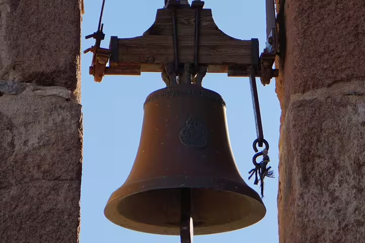 Historic monastery bell at Saint Catherine in Sinai, cultural detail on Moses Mountain private tour from Taba